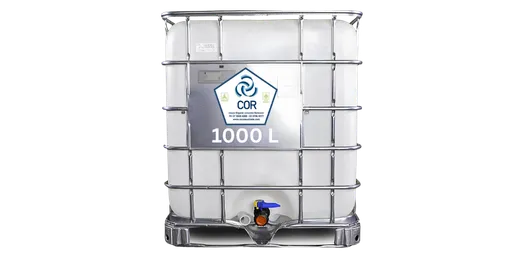 A container from the COR (Cesco Organic Concrete Remover) range