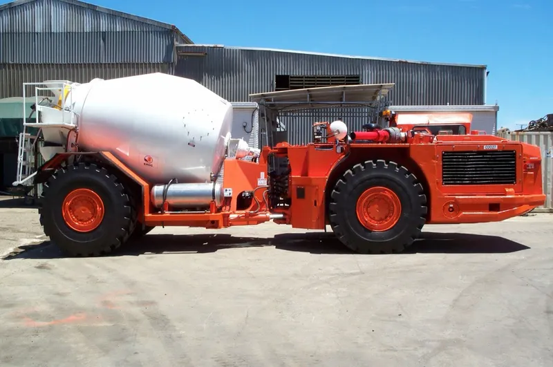Orange Cesco special use agitator built for underground mining